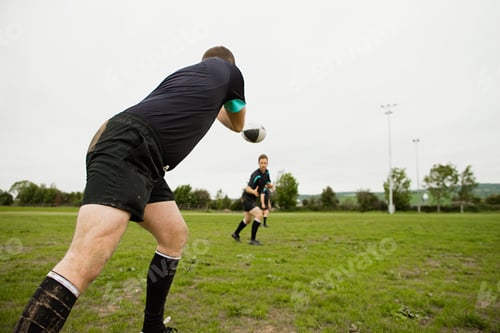 Preview: Rugby game in action