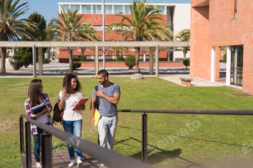 Preview: Group of students in Campus