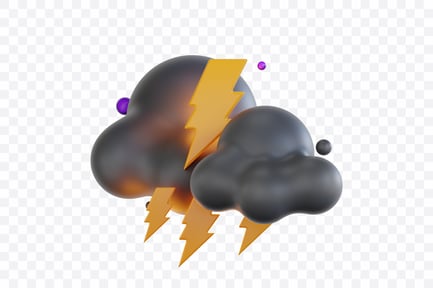 Preview: 3D Cloudy Thunderstorm