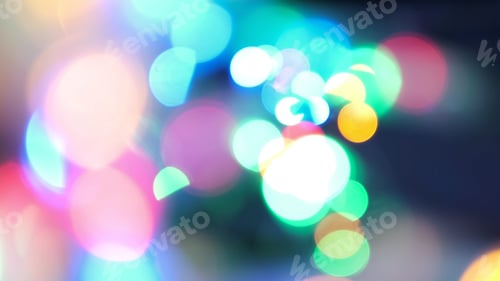 Preview: bright blurred background. night city lights. Colors blend together softly and beautifully. Neon