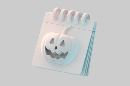 Preview: Halloween pumpkin calendar