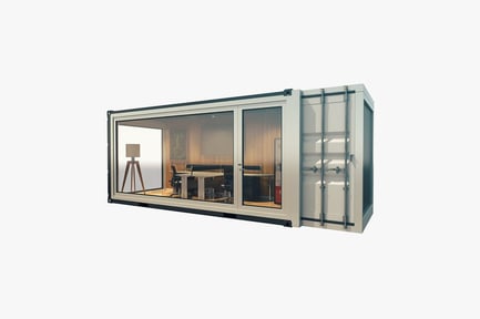 Preview: Converted Shipping Container Office