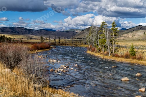 Preview: Salmon River leading to Stanley, Idaho.