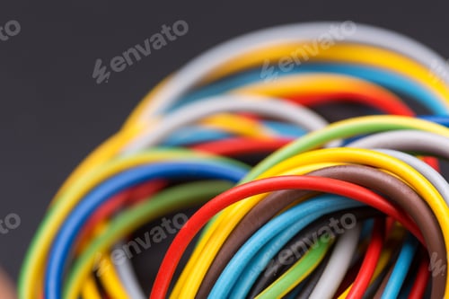 Preview: Colorful power cables