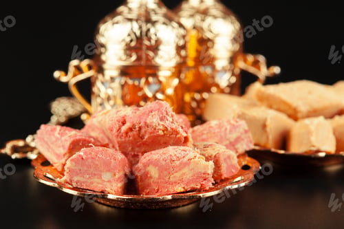 Preview: Traditional Turkish coffee and Turkish delight