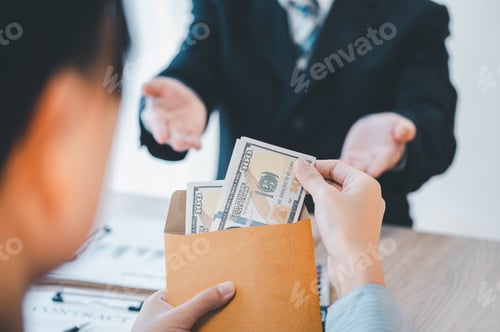 Preview: businessman was negotiating a bribery arrangement in which the dollar