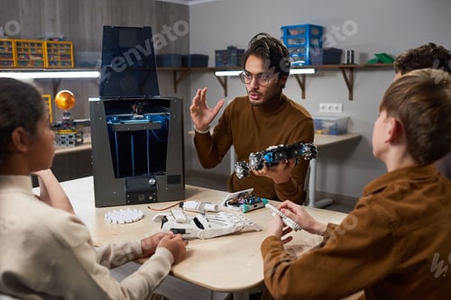 Aperçu: 3D Printing in Robotics Class