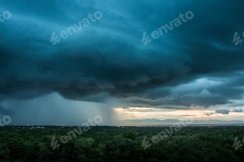 Preview: thunder storm sky Rain clouds