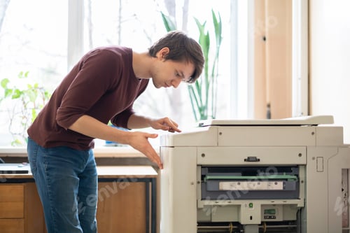 Preview: person customize modern printing machine b