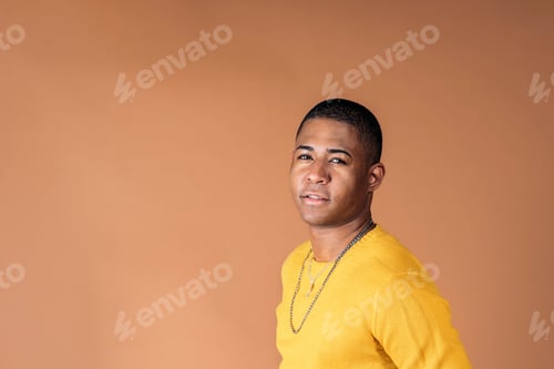 Preview: Casual Black Man Portrait