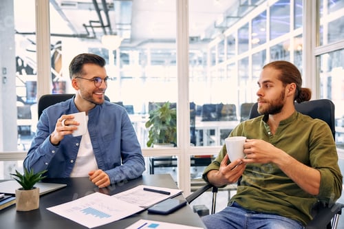 Preview: A group of young freelancers working in a coworking space