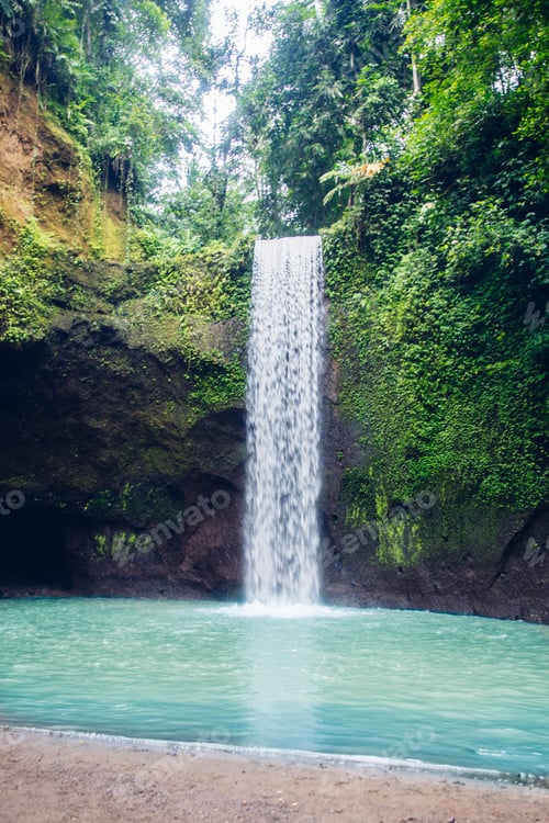 Preview: Tibumana waterfall at Bali, Indonesia