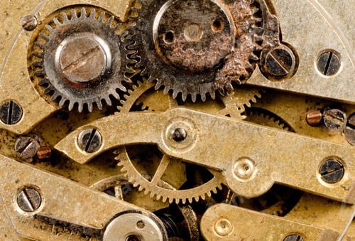 Preview: Vintage Rusted Watch Pocketwatch Time Piece Movement Gears Cogs