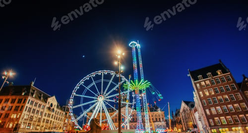 Preview: amusement park carousel