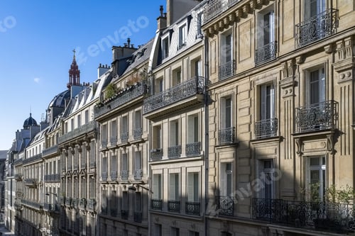 Preview: Paris, beautiful building in a luxury district