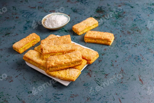 Preview: Delicious homemade coconut cookies.