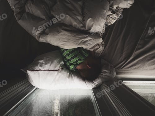 Preview: Sick Child in Bed