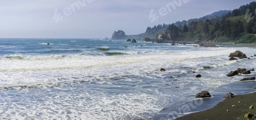 Preview: Dramatic landscape of the Pacific Ocean Coast