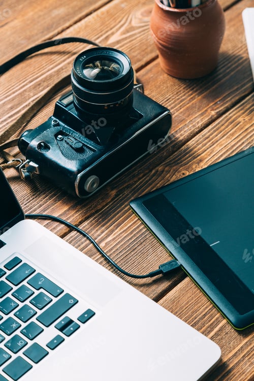 Preview: Work space for photographer