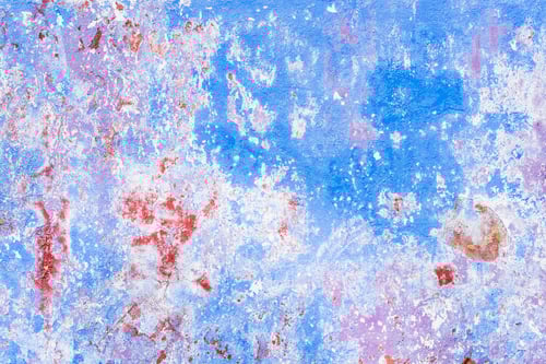 Preview: Abstract Wall Texture with Blue and Red Paint