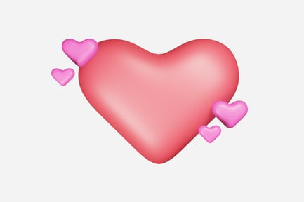 Preview: Love 3D Illustration