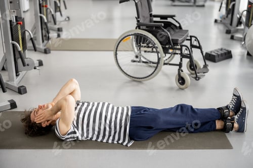 Preview: Guy lies in despair at rehabilitation center