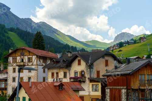 Preview: Arabba, mountain village in the Dolomites