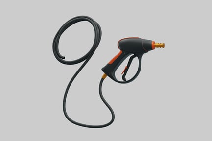 Preview: Pressure washer gun and hose