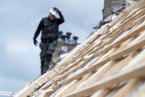 Preview: Roofing team working at height