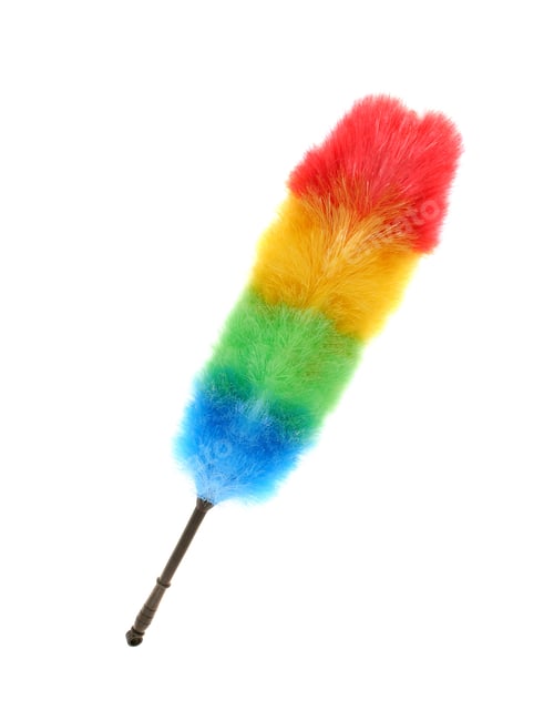 Preview: Soft colorful duster isolated