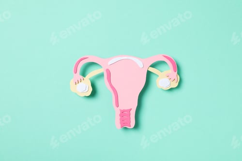 Preview: Women's health and women's healthcare concept with uterus