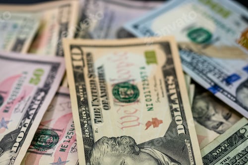 Preview: American Currency Featuring Ten and Fifty Dollar Bills