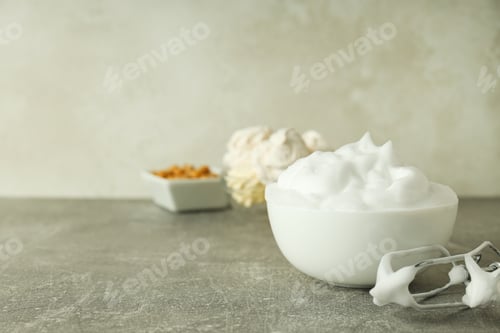 Preview: Aquafaba, concept of vegan food and cuisine