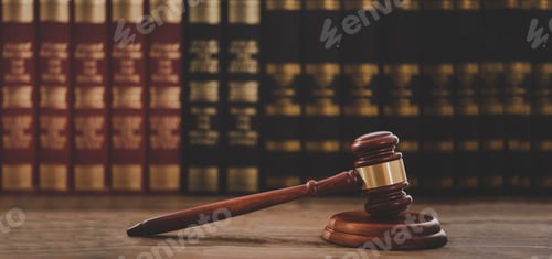 Preview: Law theme, mallet of the judge, law enforcement officers