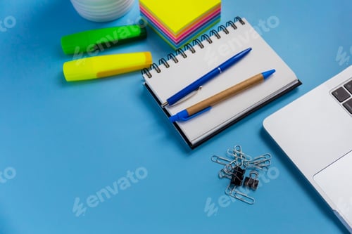 Preview: Flat lay workspace