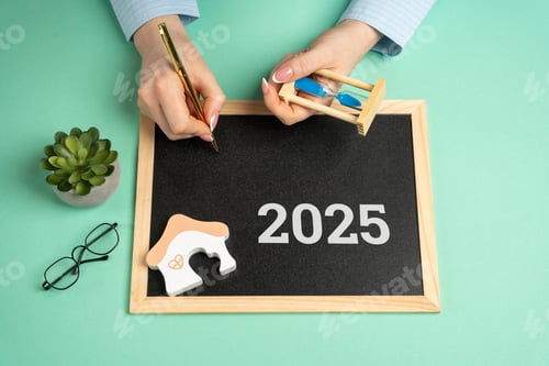 Preview: Family budget planning for 2025 year. Investments, plans, savings. Mortgage rates. Real estate