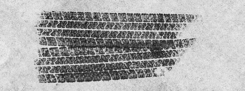 Preview: Tire mark on concrete road texture background, Textured background vehicle trace tire mark.