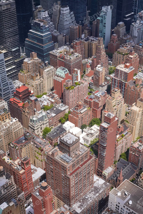 Preview: Aerial picture of Manhattan, New York City, USA