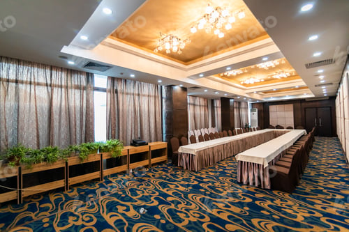 Preview: Conference room interior with chairs