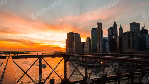 Preview: New York City during sunset