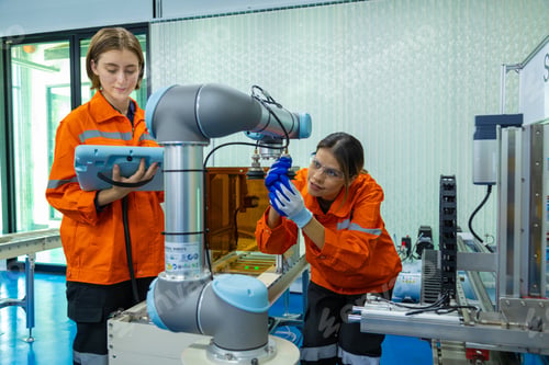 Preview: Robot engineers invent robots of the future that can replace humans.