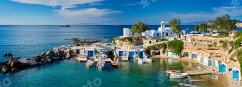 Preview: Mandrakia village in Milos island, Greece