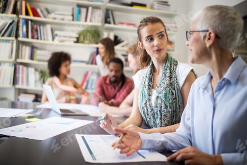 Preview: Business People Meeting Conference Discussion Corporate Concept