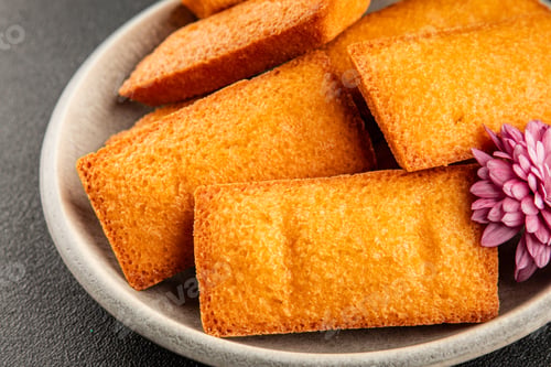 Preview: Financier biscuit cookie sweet dessert appetizer fresh tasty gourmet food