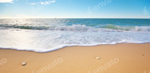 Preview: Sea and sand at day.