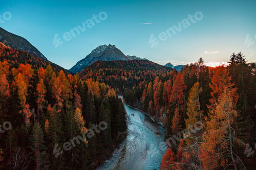 Preview: Scenic View, Scuol, Engadin, Switzerland