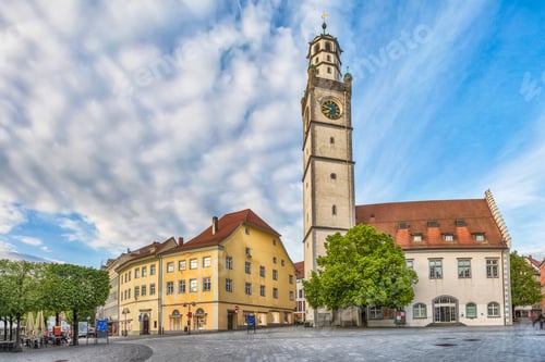 Preview: Trumpeter's tower in Ravensburg, Germany