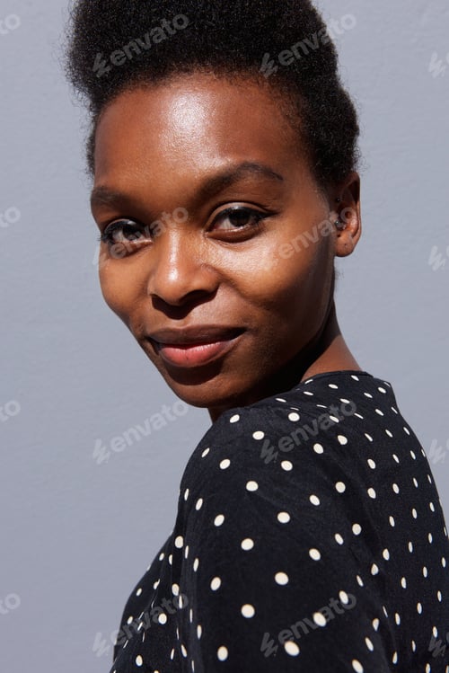 Preview: Beautiful young black woman