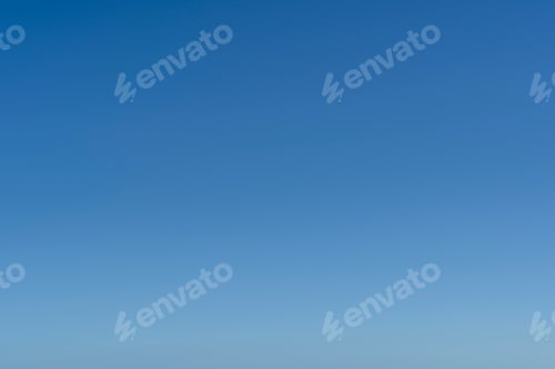 Preview: Vast blue sky with soft gradient and tranquility