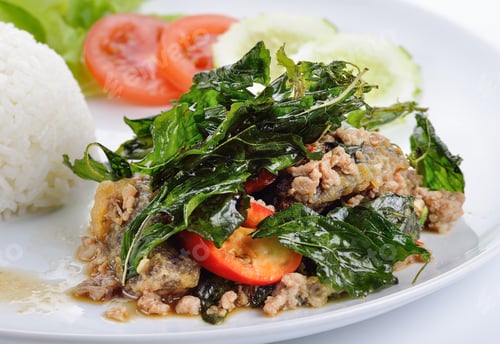 Preview: Basil with preserved egg